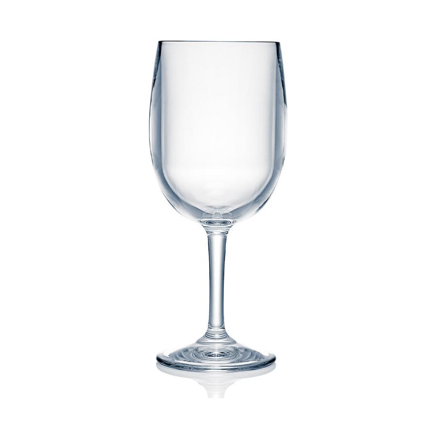 Strahl Design+ 384ml Plastic Wine Glass Set of 4 Clear Clear