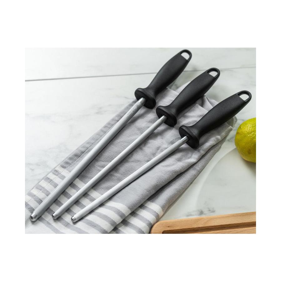 Zwilling 23cm Sharpening Steel Black Black