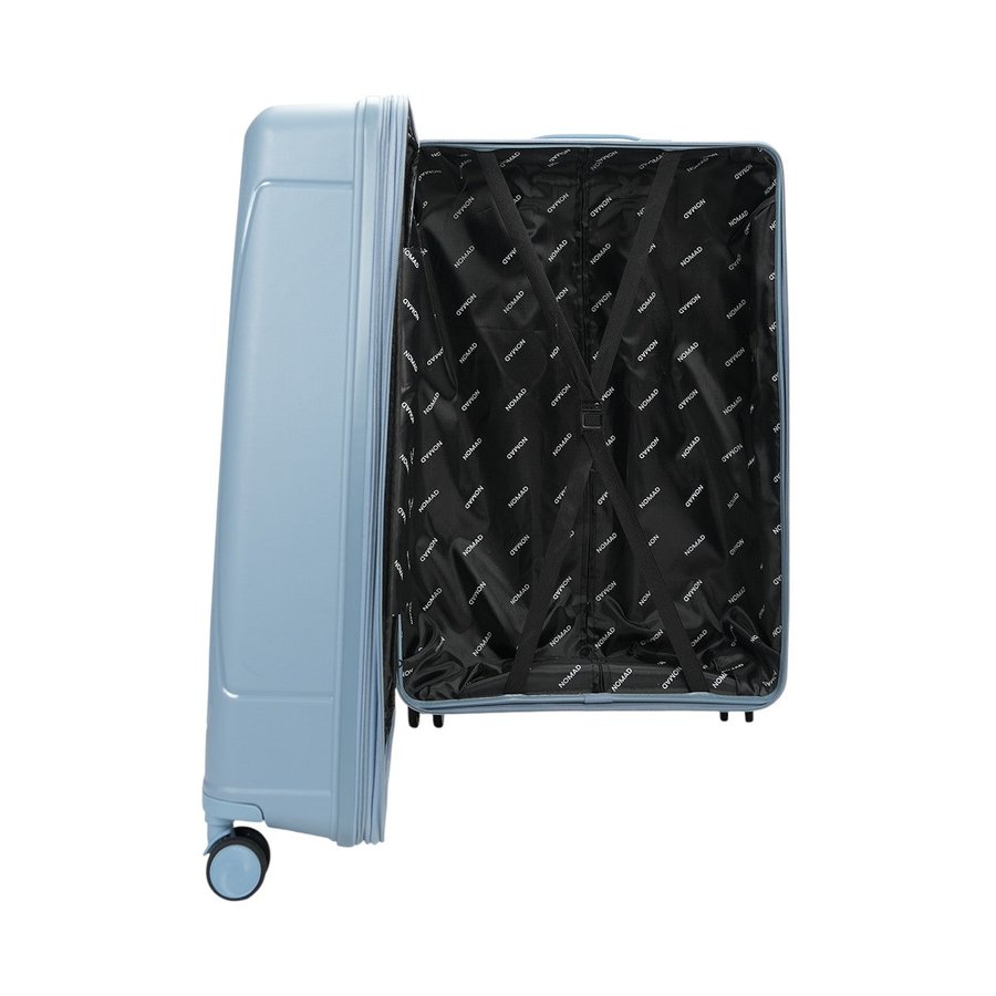 Nomad Quest 56cm, 65cm & 75cm Hardside Luggage Set Steel Blue Steel Blue