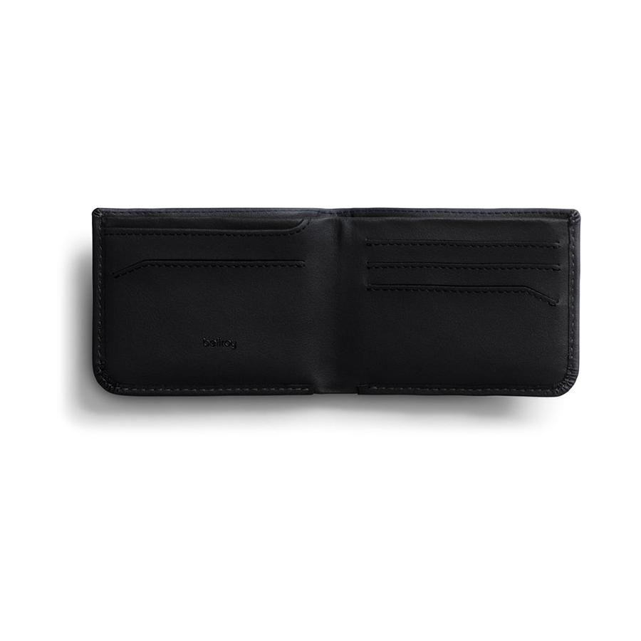 Bellroy RFID Hide & Seek LO Leather Wallet Black Black