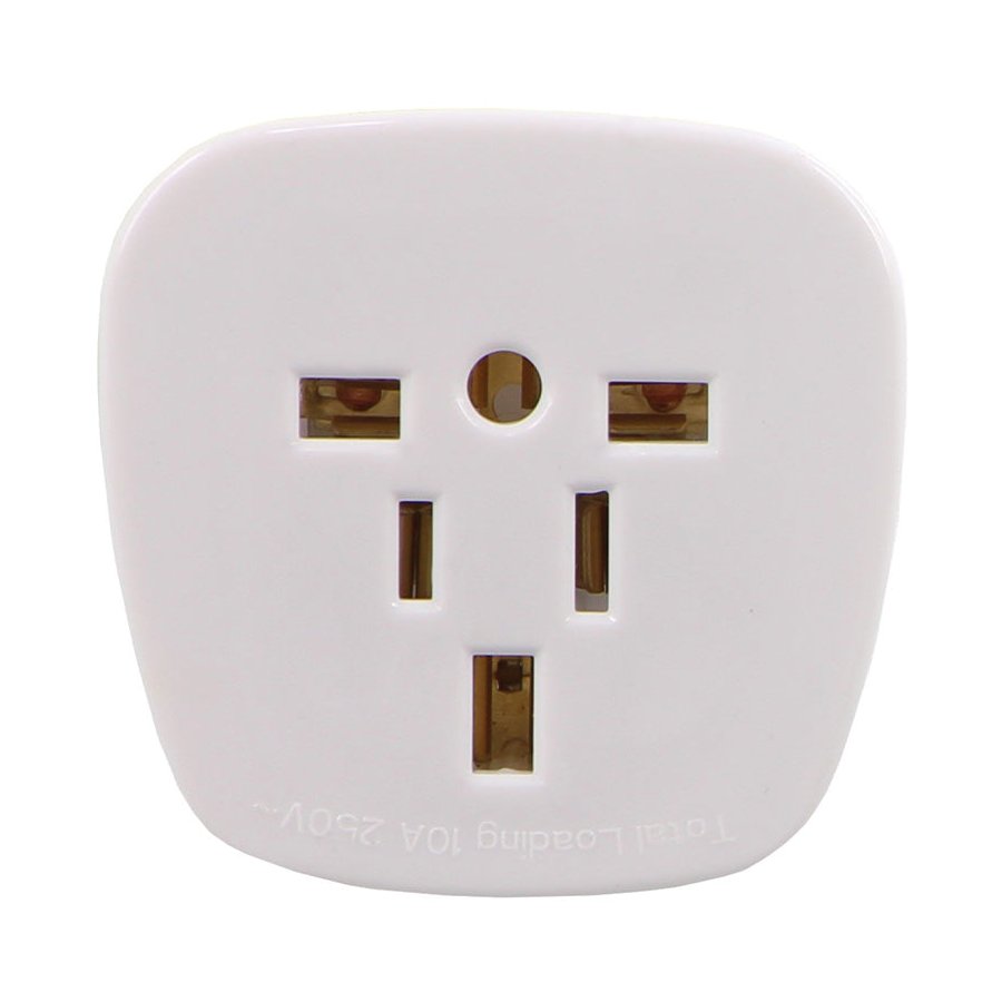 Lewis N. Clark Universal to NZ Travel Adapter White White