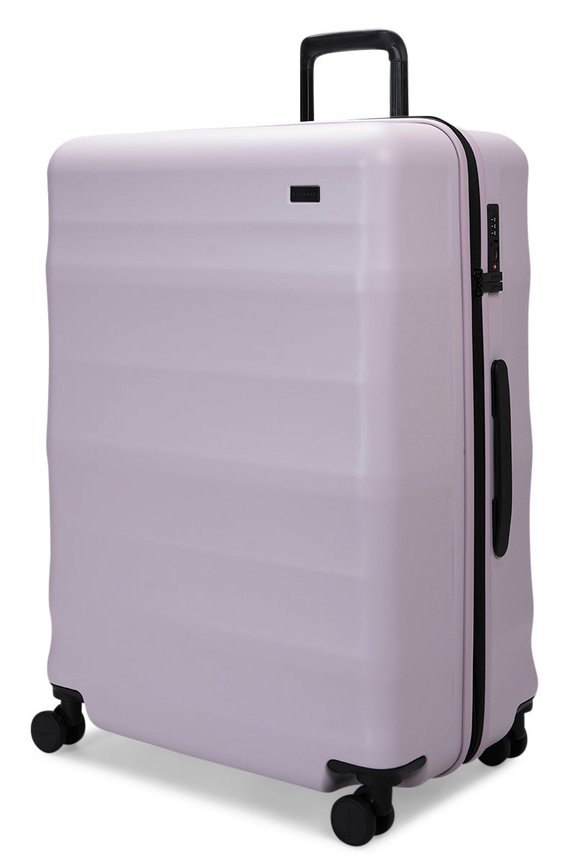 Explorer Luna-Air 74cm Hardside Checked Suitcase Lilac