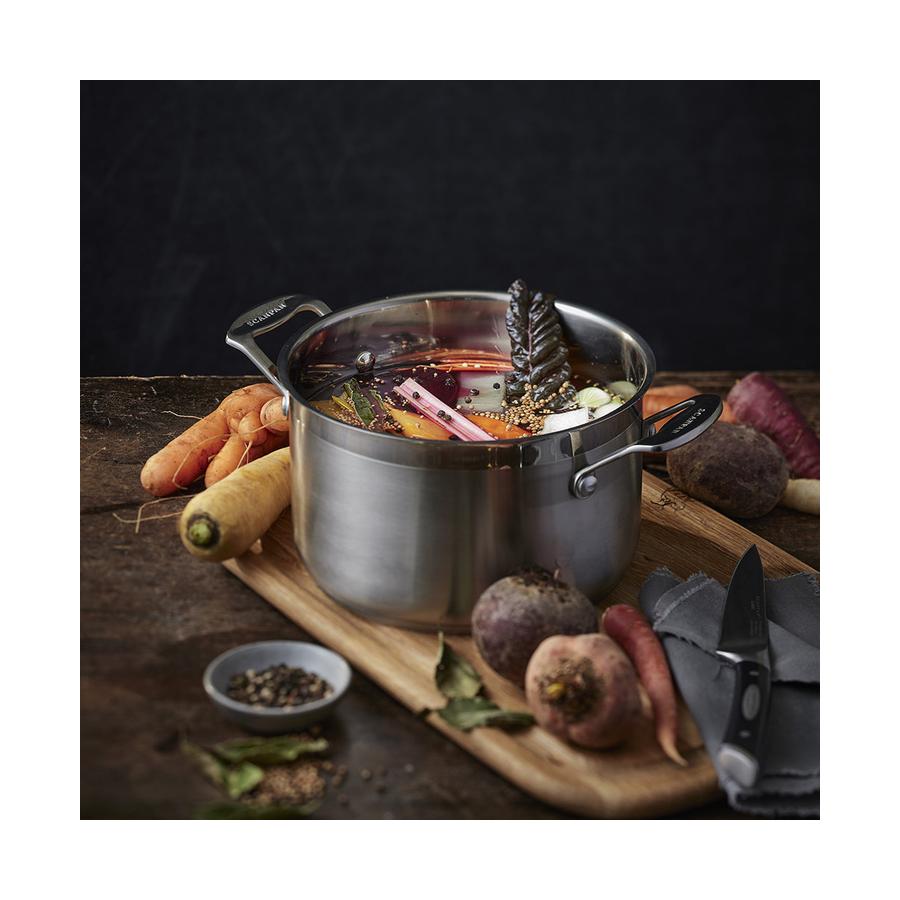 Scanpan Impact 22cm (4.5L) Dutch Oven Stainless Steel Stainless Steel