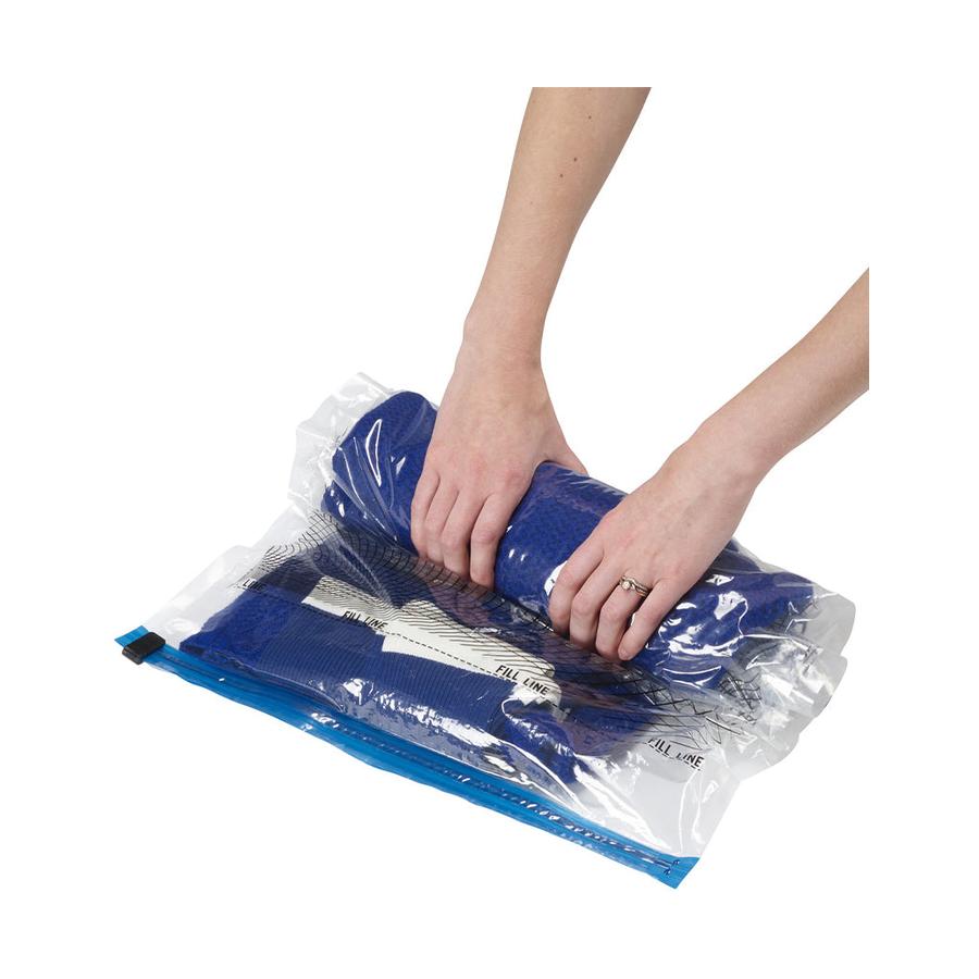 Lewis N. Clark Compression Bags - 4 Pack Clear Clear