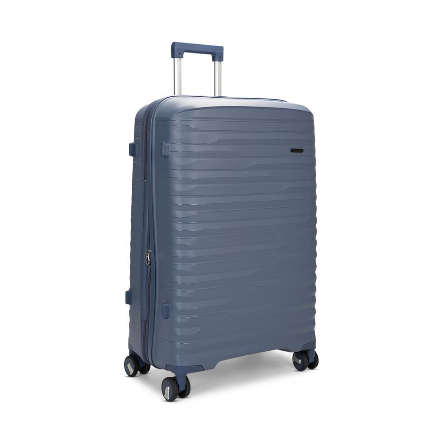 Nomad Discover 75cm Hardside Checked Suitcase Navy Navy