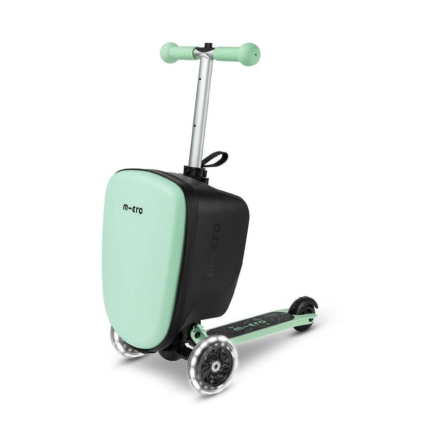 Micro Junior Luggage Scooter Green Green