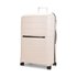 Samsonite Oc2lite 75cm Hardside Checked Suitcase Off-White