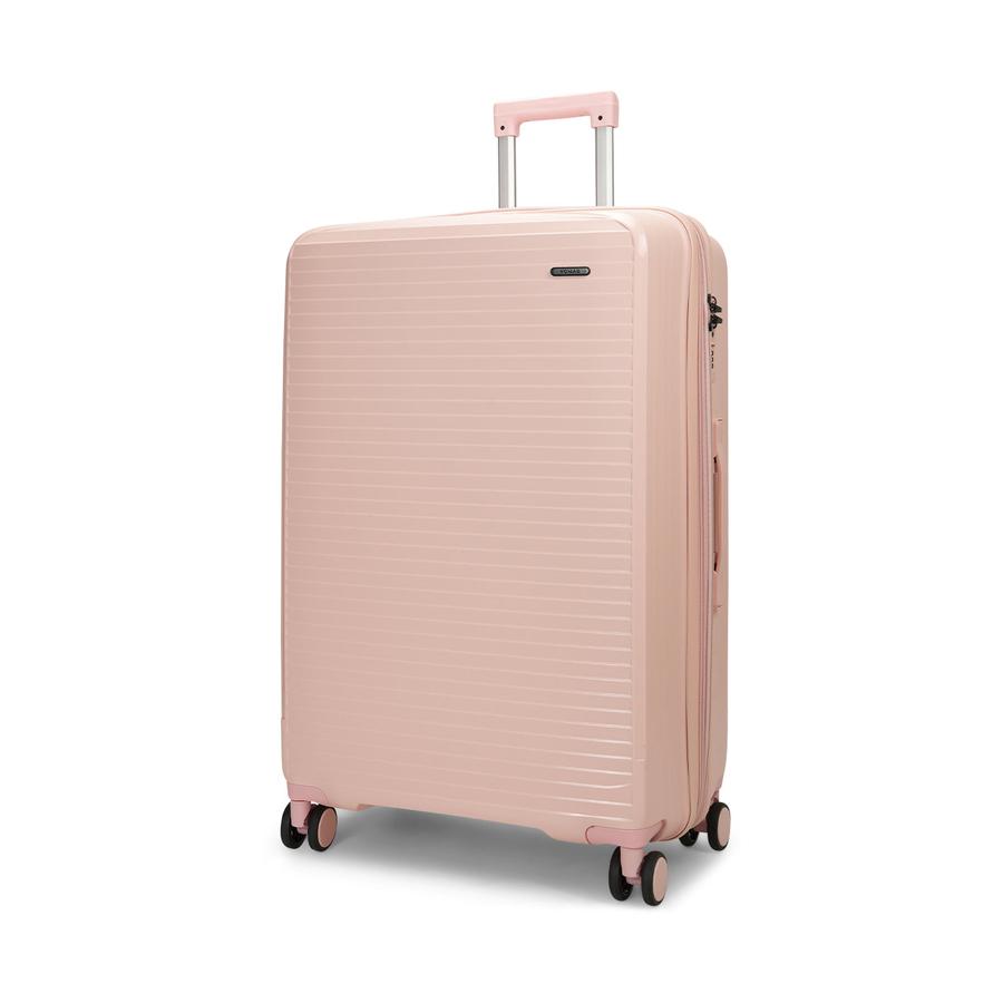 Nomad Venture 56cm, 65cm & 75cm Hardside Luggage Set Pink Pink