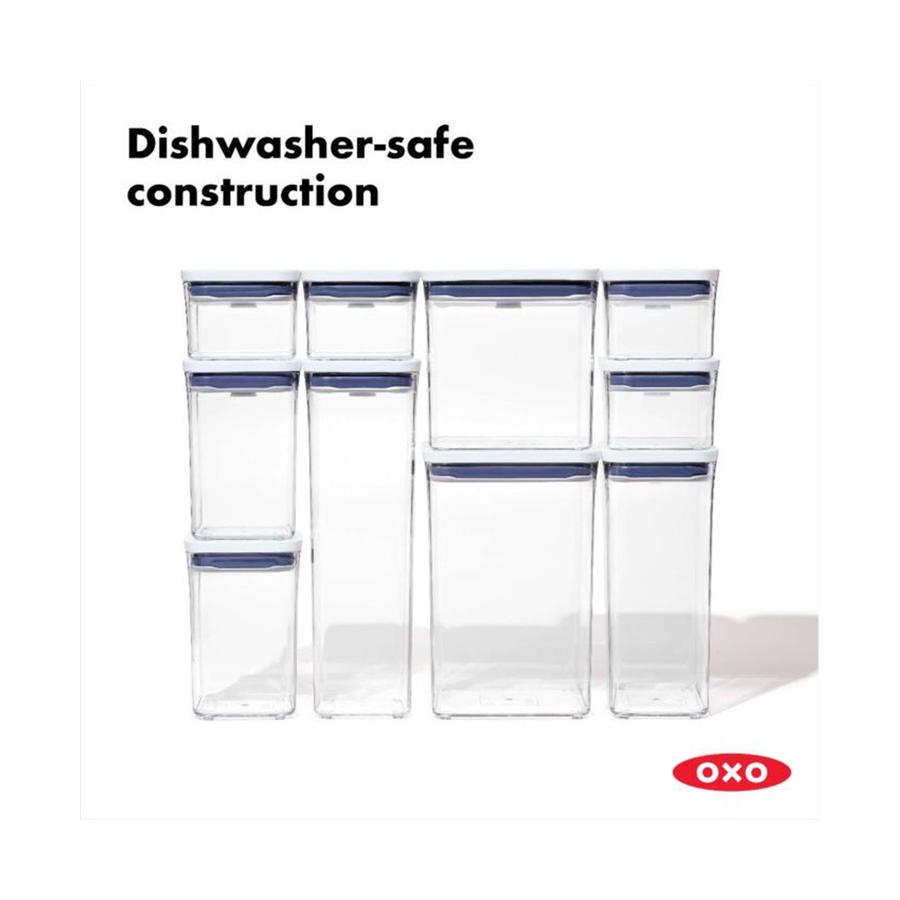 OXO Good Grips POP 4.2L Big Square Medium Container Clear Clear