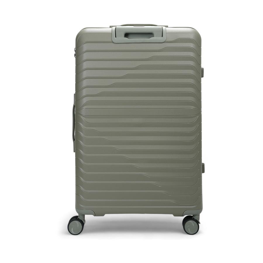 Caselite Summit 75cm Hardside Checked Suitcase Moss Moss