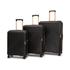 Saben Going Places 55cm, 66cm & 76cm Hardside Luggage Set Black