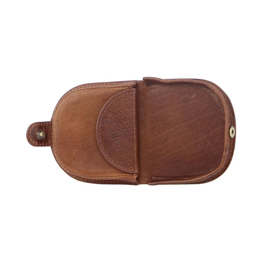 Pierre Cardin Keri Italian Leather Coin Purse Cognac Cognac