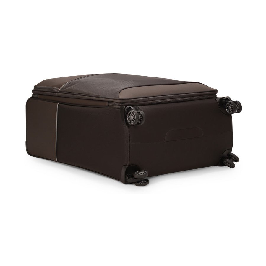 Samsonite 73H 78cm Softside Checked Suitcase Platinum Grey Platinum Grey