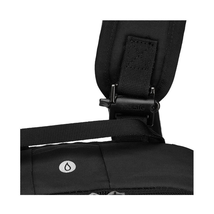 Pacsafe Vibe 20 Anti-Theft 20L Backpack RFID Jet Black Jet Black