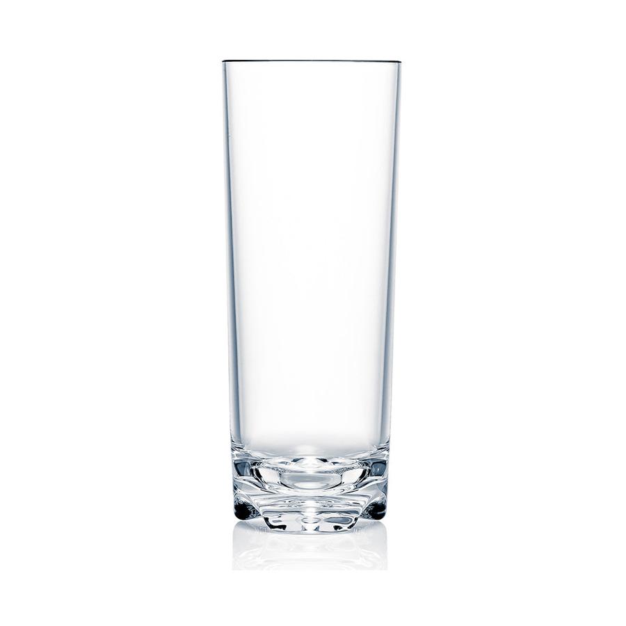 Strahl Vivaldi 502ml Plastic Highball Tumbler Set of 6 Clear Clear