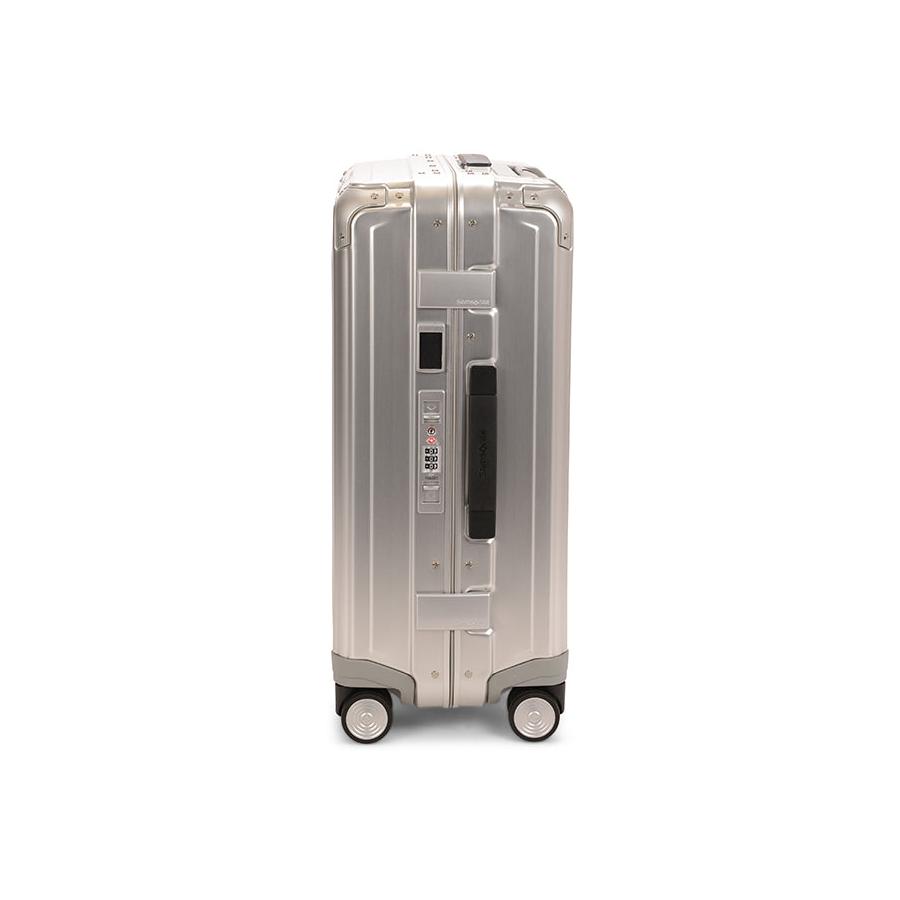 Samsonite Lite-Box ALU 55cm Hardside Carry-On Suitcase Aluminium Aluminium