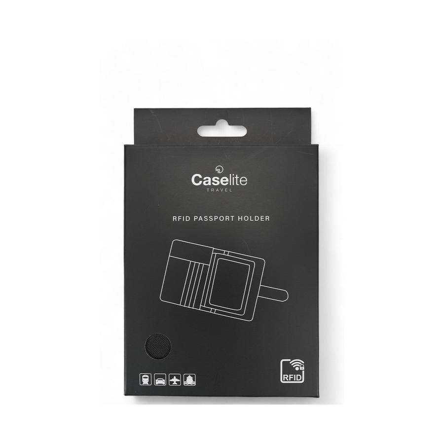 Caselite RFID Travel Wallet Black Black