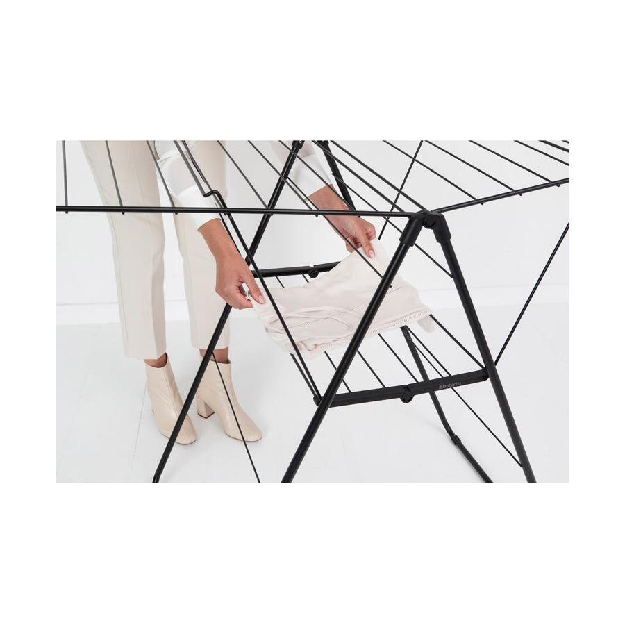 Brabantia Hangon 25m Drying Rack Matte Black Matte Black