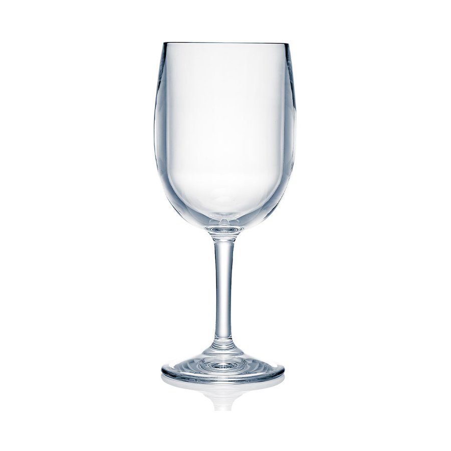 Strahl Design+ 384ml Plastic Wine Glass Set of 4 Clear Clear