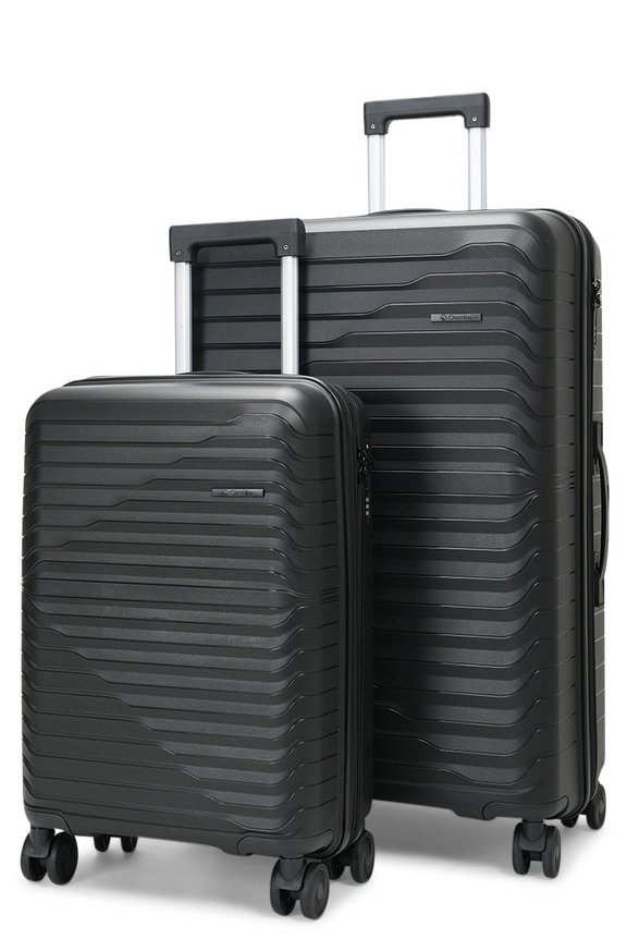Caselite Summit 56cm & 75cm Hardside Luggage Set Black