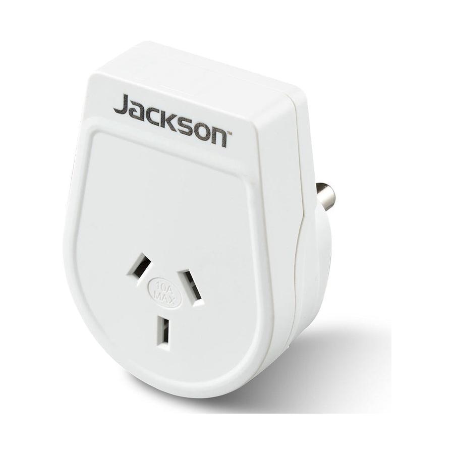Jackson Outbound Slim Travel Adapter - South Africa White White