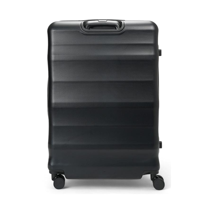 Explorer Luna-Air 74cm Hardside Checked Suitcase Black Black