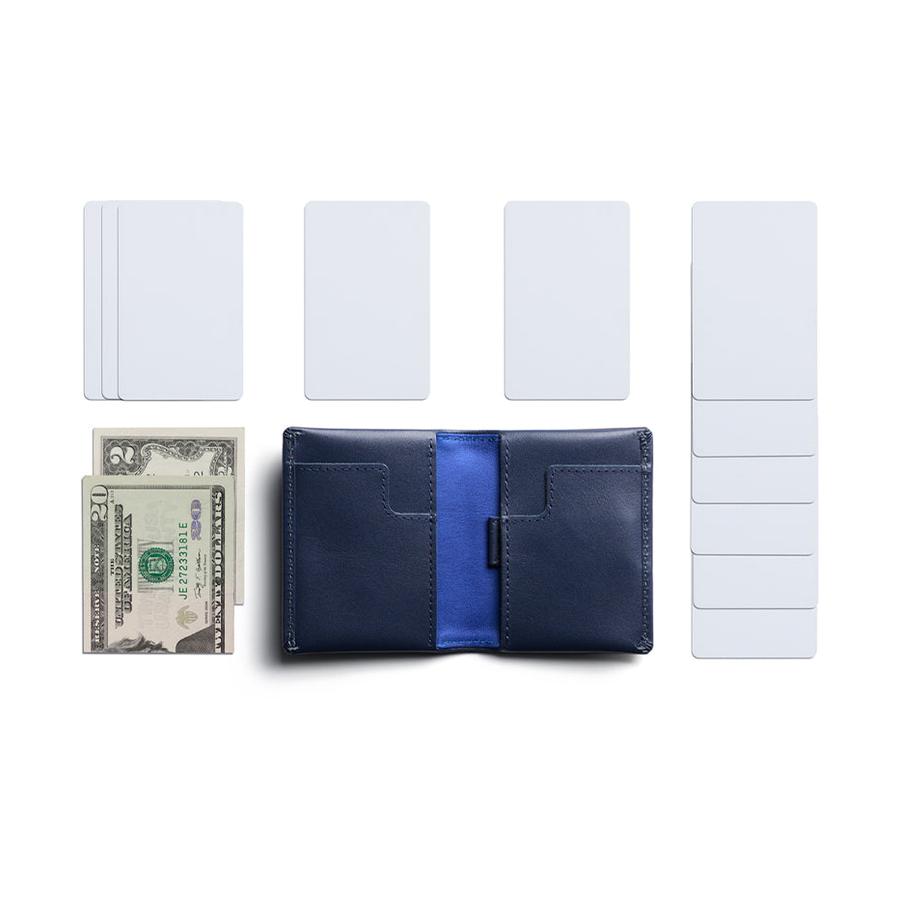 Bellroy Slim Sleeve Leather Wallet Navy Navy