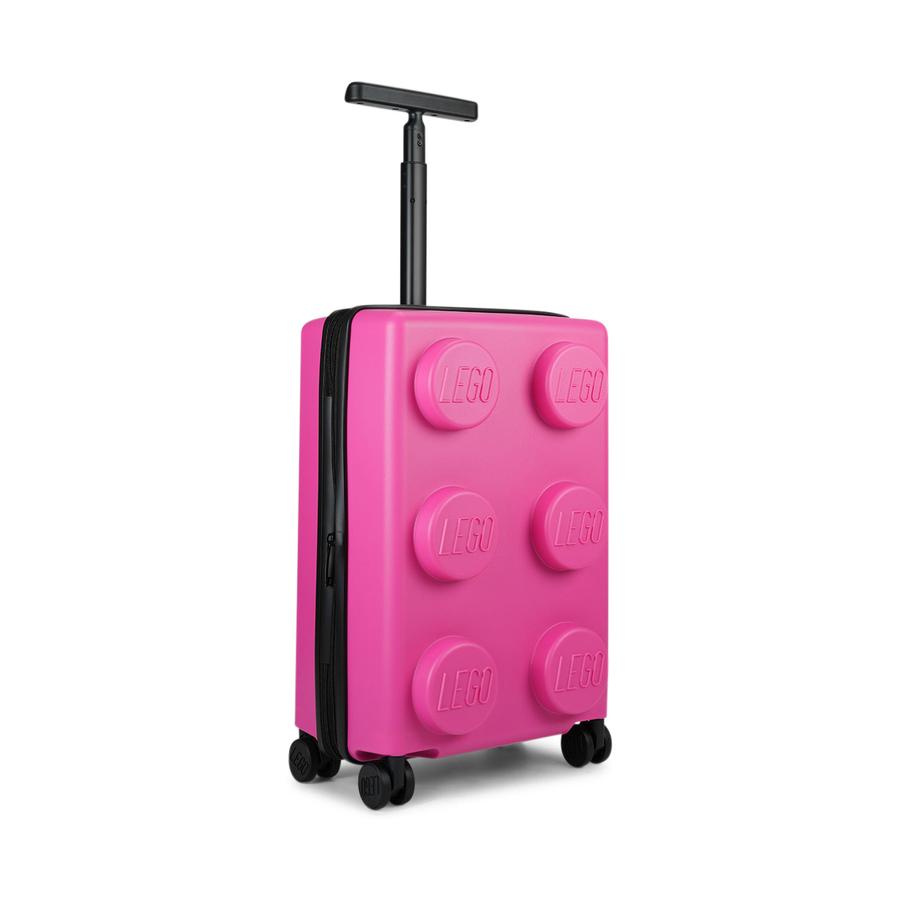 Lego Classic 56cm Carry-On Hardside Suitcase Pink Pink