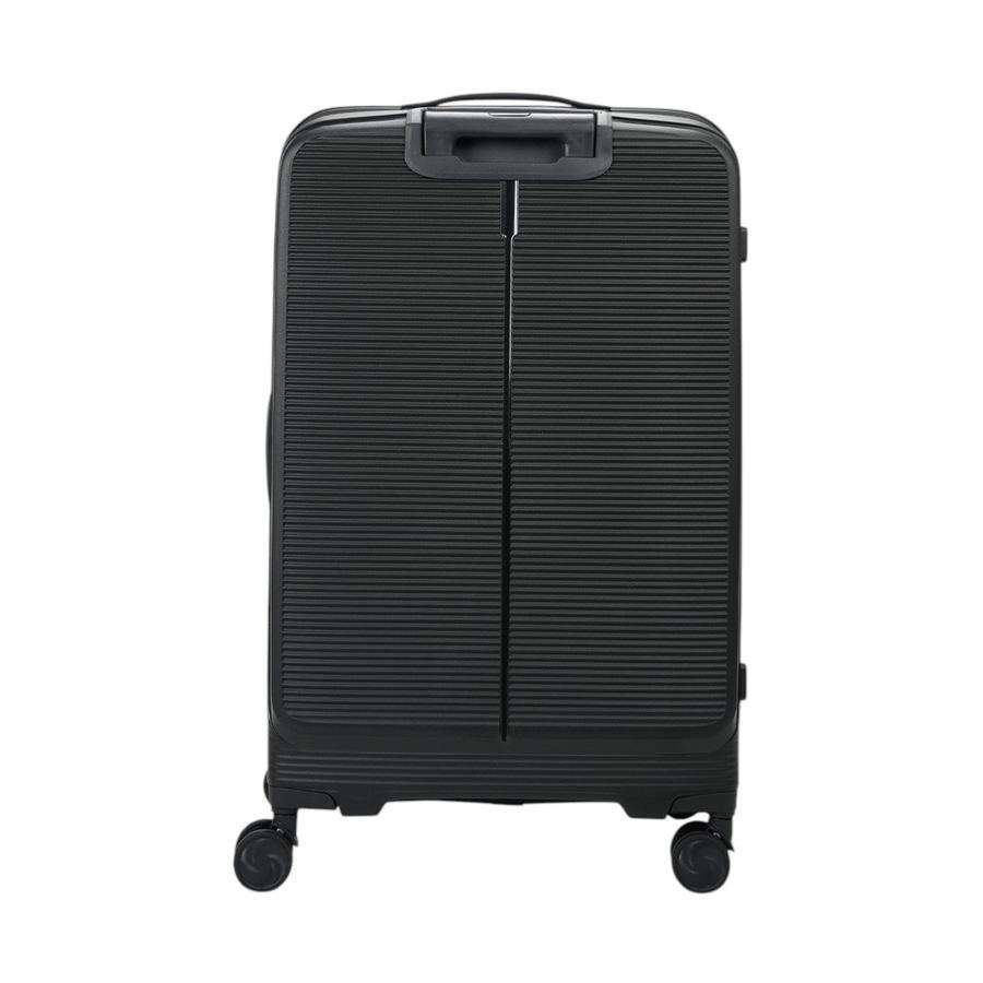 Caselite Venture 57cm & 76cm Top Open Hardside Luggage Set Black Black