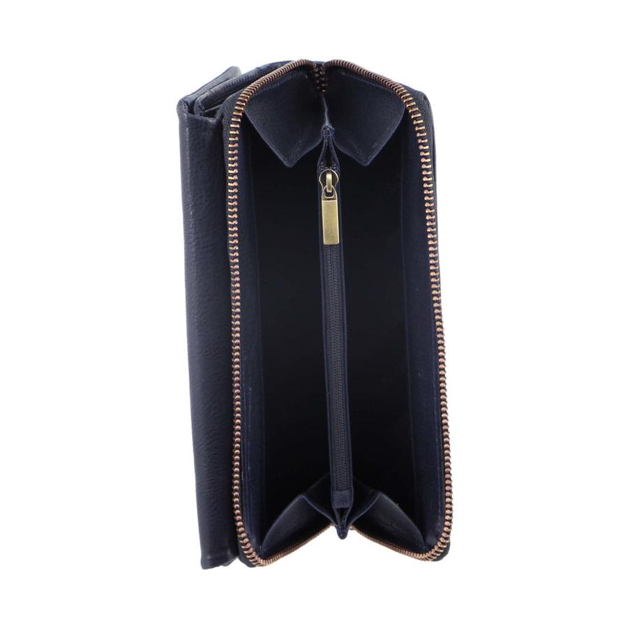 Pierre Cardin Isla Women's Italian Leather RFID Wallet Midnight Midnight