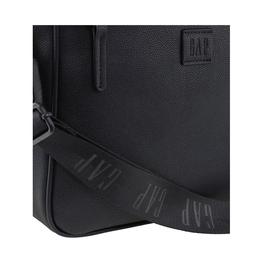 Gap Camilla Ladies Vegan Leather Mini Tote Crossbody Bag Black Black