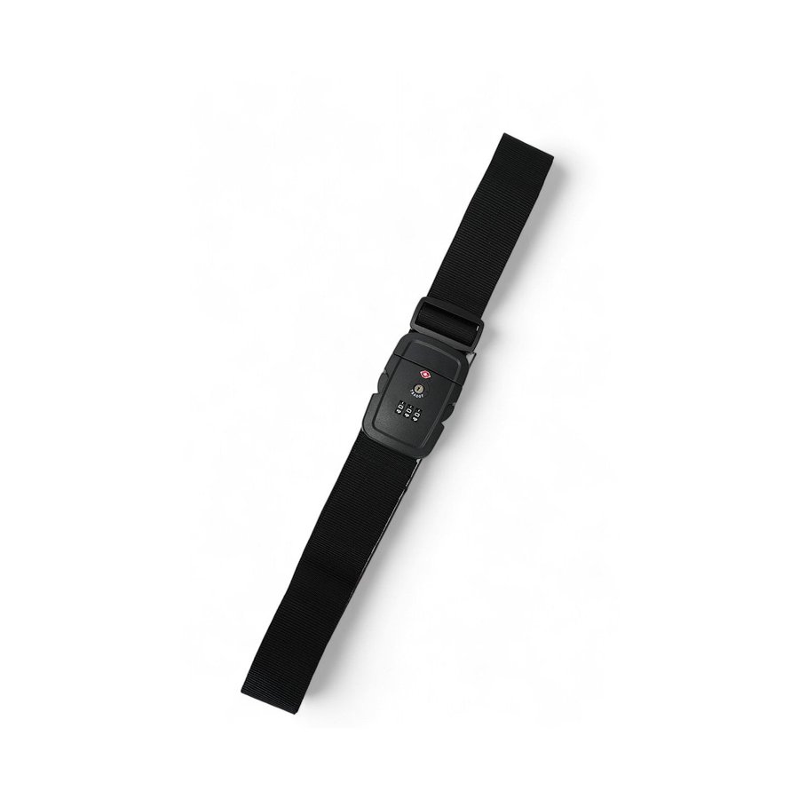 Caselite TSA Luggage Strap Black Black