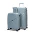 Nomad Journey 56cm & 75cm Hardside Luggage Set Steel Blue