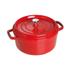 Staub 24cm (3.8L) Round Cocotte Cherry Red
