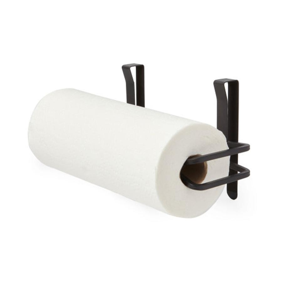 Umbra Squire Wall-Mounted Paper Towel Holder Black Black