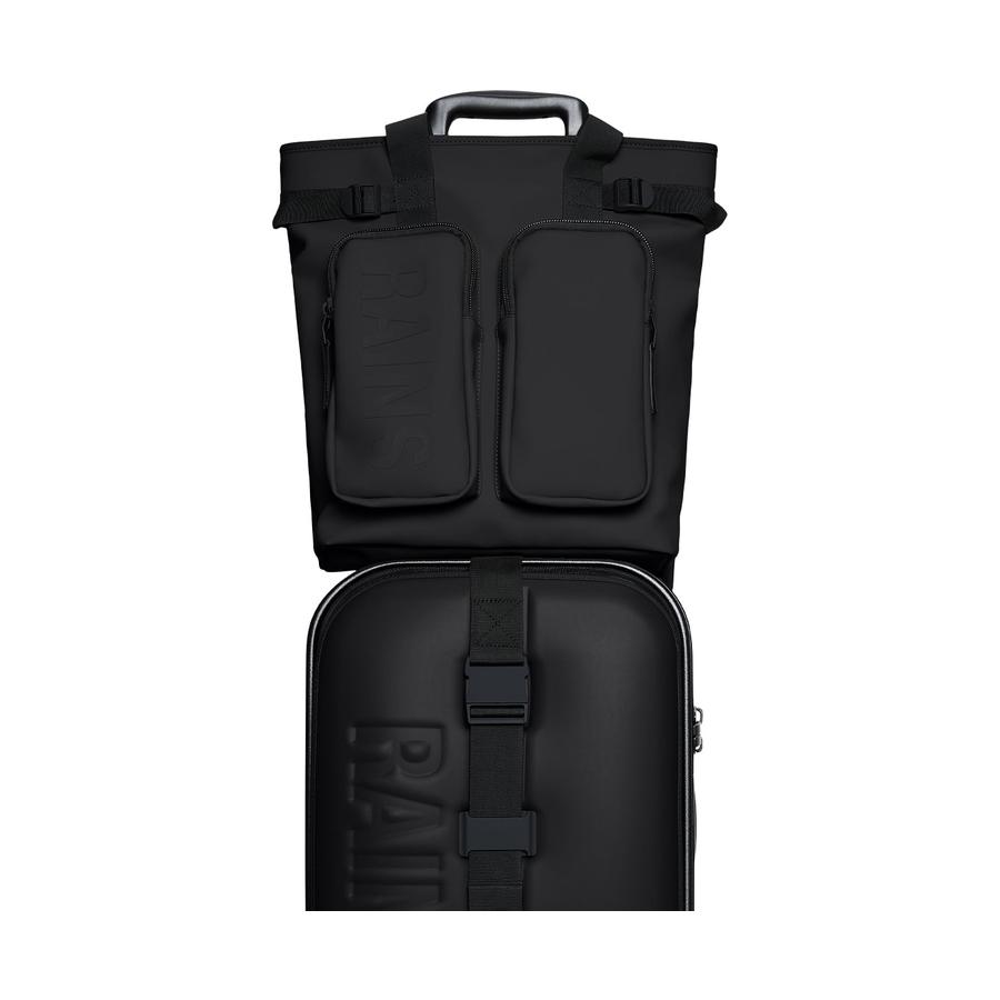 Rains Texel Tote Backpack Black Black
