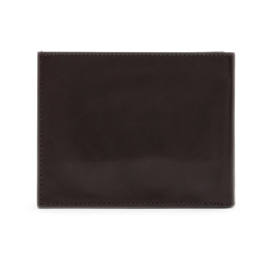 RM Williams Singleton Bifold Wallet Dark Brown Dark Brown