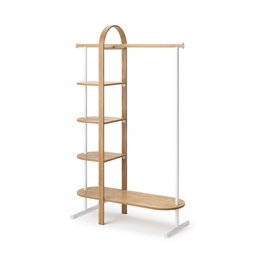 Umbra Bellwood Garment Rack White/Natural White/Natural