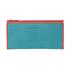 Pierre Cardin Harlow Women's Leather RFID Wallet Turquoise/Orange