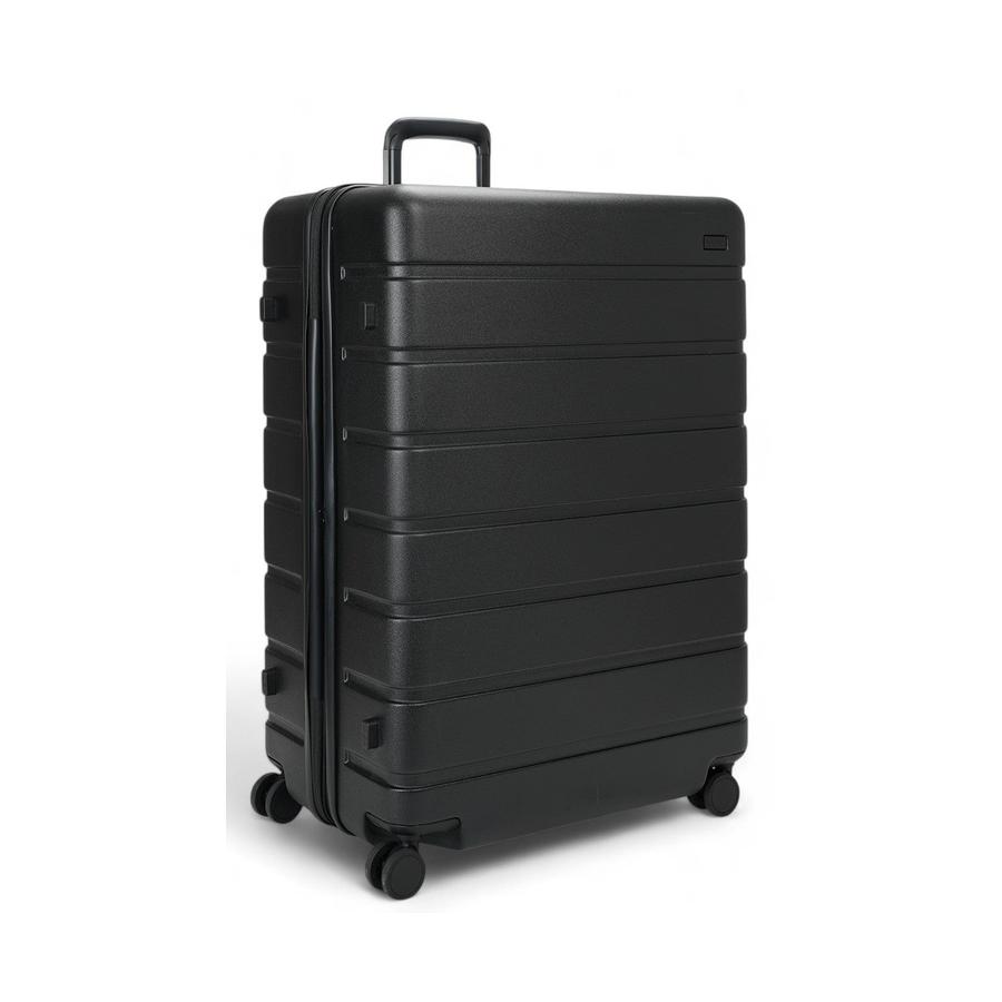 Explorer Arlo Pro 52cm Front Access, 65cm & 75cm Hardside Luggage Set Black Black