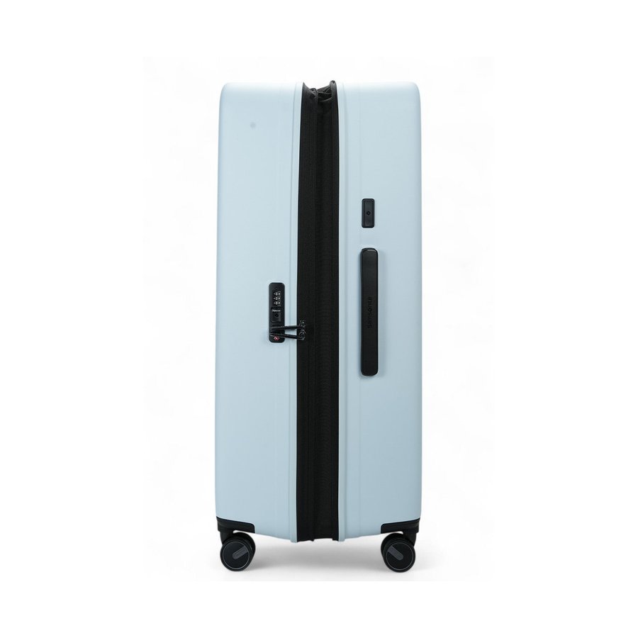 Samsonite Restackd 81cm Hardside Checked Suitcase Glacier Glacier