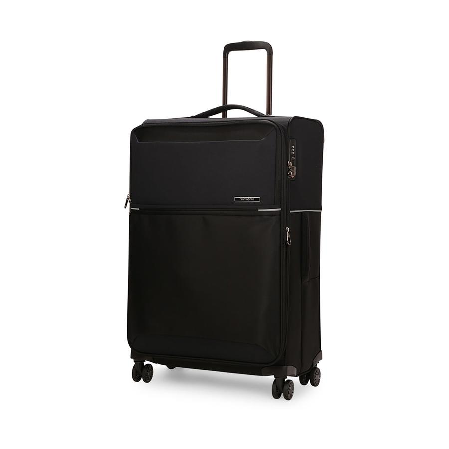 Samsonite 73H 71cm Softside Checked Suitcase Black Black