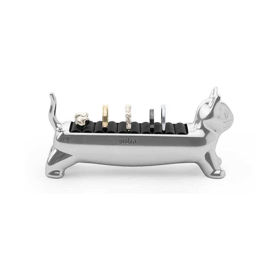 Umbra Ali Cat Ring Holder Chrome Chrome