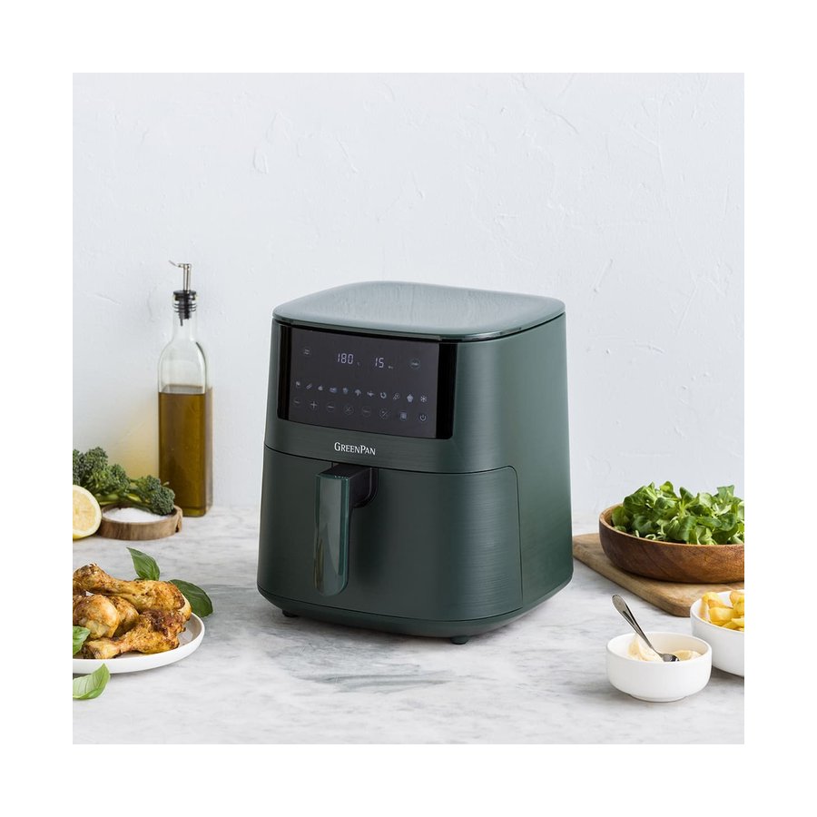 GreenPan Bistro XXL Air Fryer 7.2L Pine Green Pine Green