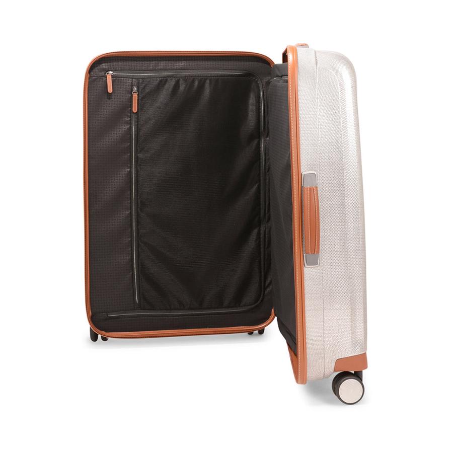 Samsonite Lite-Cube DLX 76cm CURV Spinner Suitcase Aluminium Aluminium