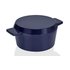 Stanley Rogers Cast Iron 28cm (6.5L) French Oven Grill Duo Midnight Blue