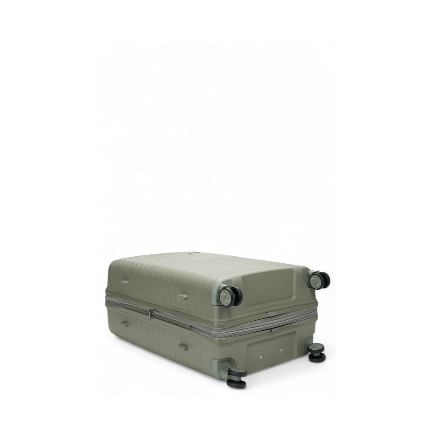 Caselite Summit 75cm Hardside Checked Suitcase Moss Moss
