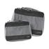 Lewis N. Clark Packing Cube Set -  2 Pack Charcoal