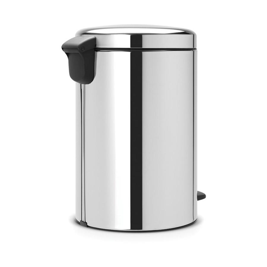 Brabantia NewIcon Pedal Bin (20L) Brilliant Steel Brilliant Steel