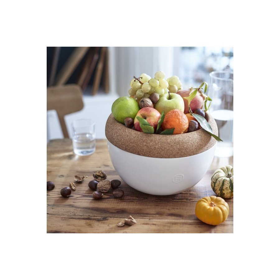 Emile Henry Deep Storage Bowl Matte Chalk Matte Chalk